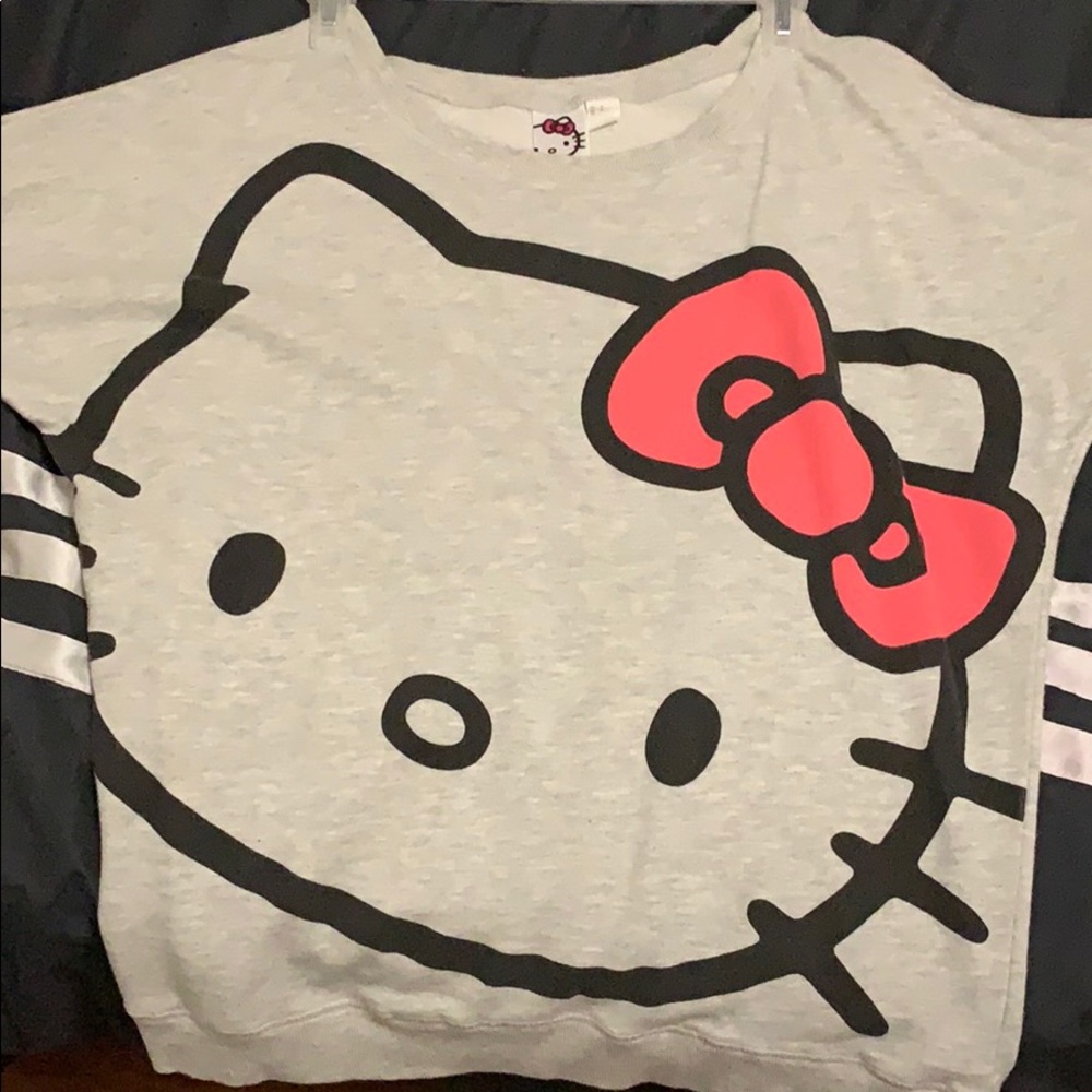 Hello Kitty sweater grey size M